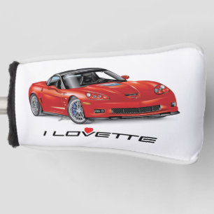 I LOVETTE® UNIQUE Auto Art Design Golf Head Cover