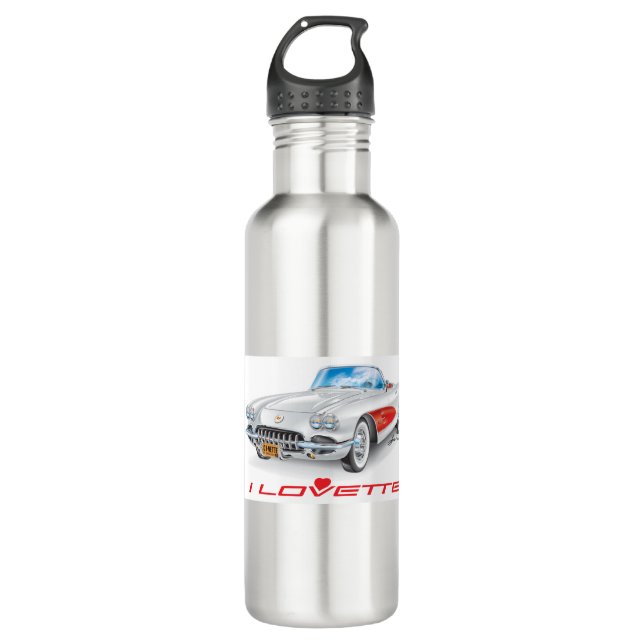 I LOVETTE UNIQUE CAR DESIGN 710 ML WATER BOTTLE (Front)