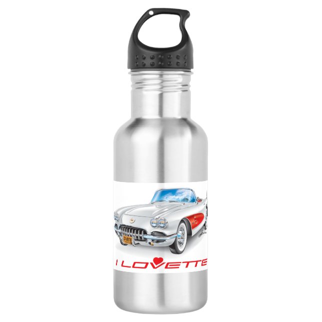 I LOVETTE UNIQUE CAR DESIGN 710 ML WATER BOTTLE (Front)