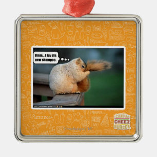 I luv dis new shampoo metal tree decoration