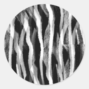 I Luv Pattern!_ Classic Round Sticker