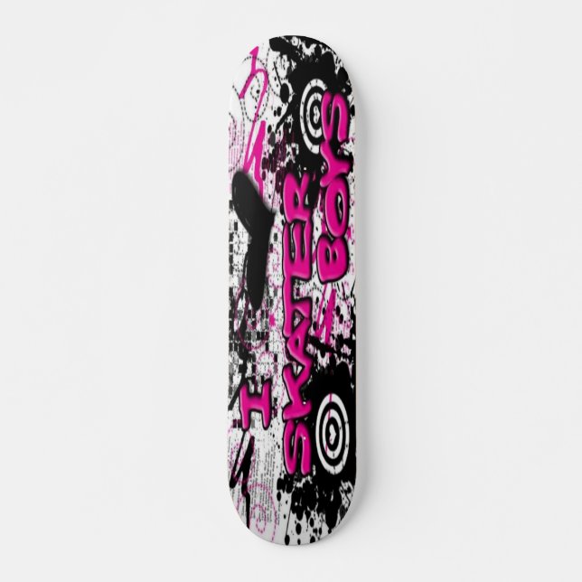 I Luv Skater Boys Skateboard (Front)