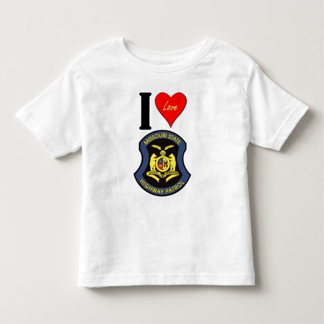 I LUV the MSHP Toddler T-Shirt (Front)