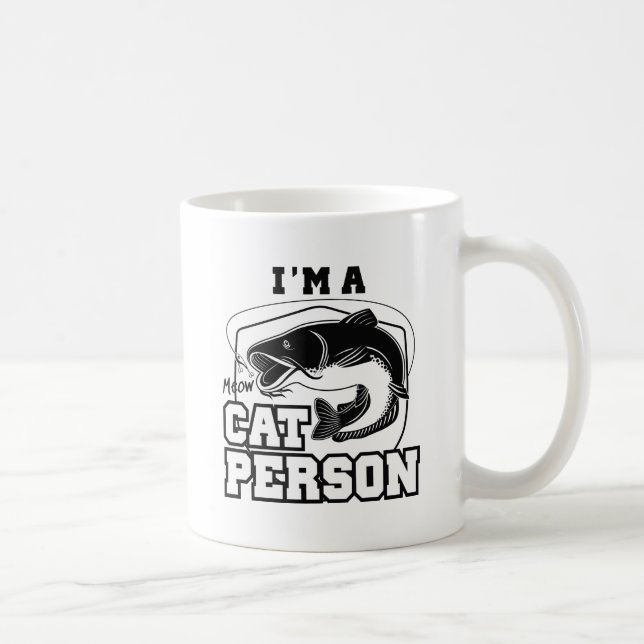 I’m A Cat Person Meow Coffee Mug (Right)