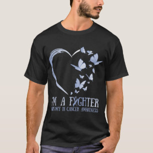 I’m A Fighter Trisomy 18 AWARENESS Heart Butterfli T-Shirt