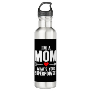 i m a mum what s your superpower 710 ml water bottle