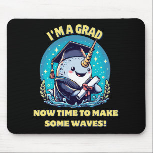 I m a narwhal graduate! Now time to make some wave Mouse Pad