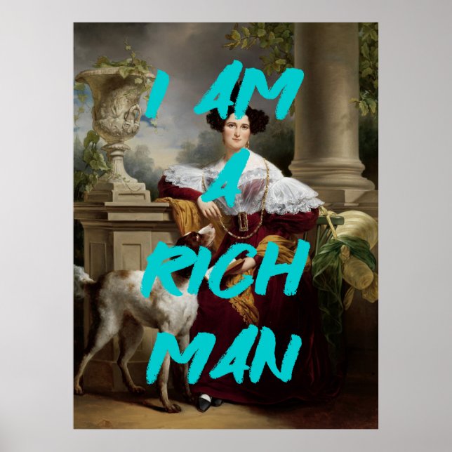 I’m a Rich Man Poster (Front)