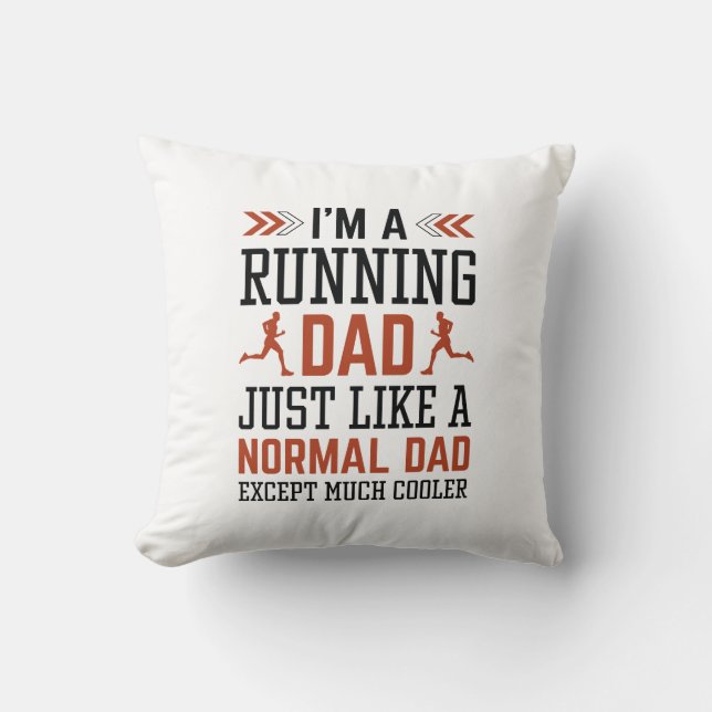I’m A Running Dad Cushion (Front)