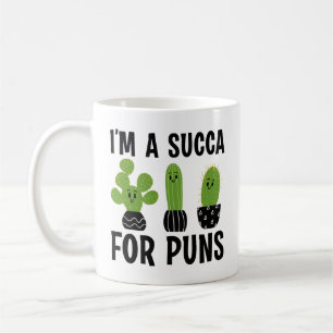 I’m A Succa For Puns Coffee Mug