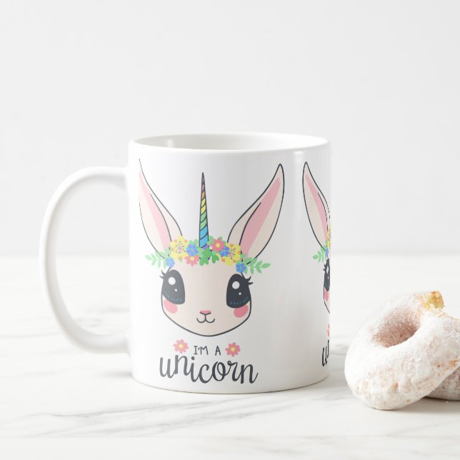 I’m a Unicorn Coffee Mug (With Donut)