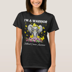 I’m a Warrior Childhood Cancer Awareness T-Shirt