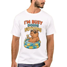 I’m Busy Doing Nothing Funny Capybara
