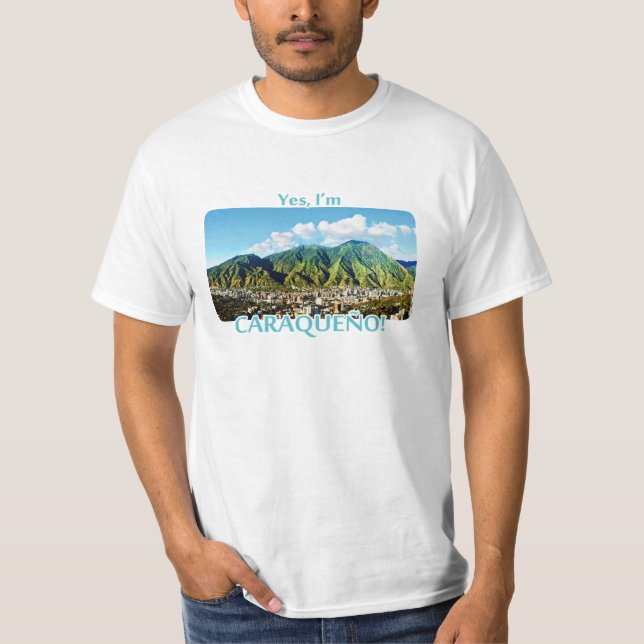 I`m CARAQUEÑO! National Park of Avila T-Shirt (Front)
