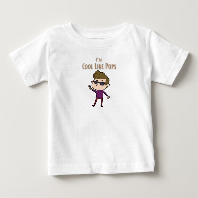 I’m cool like pops t-shirt (Front)