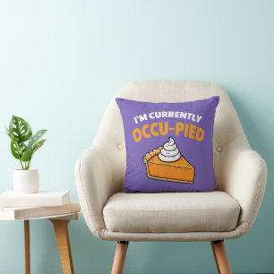 I’m Currently Occu-pied Cushion