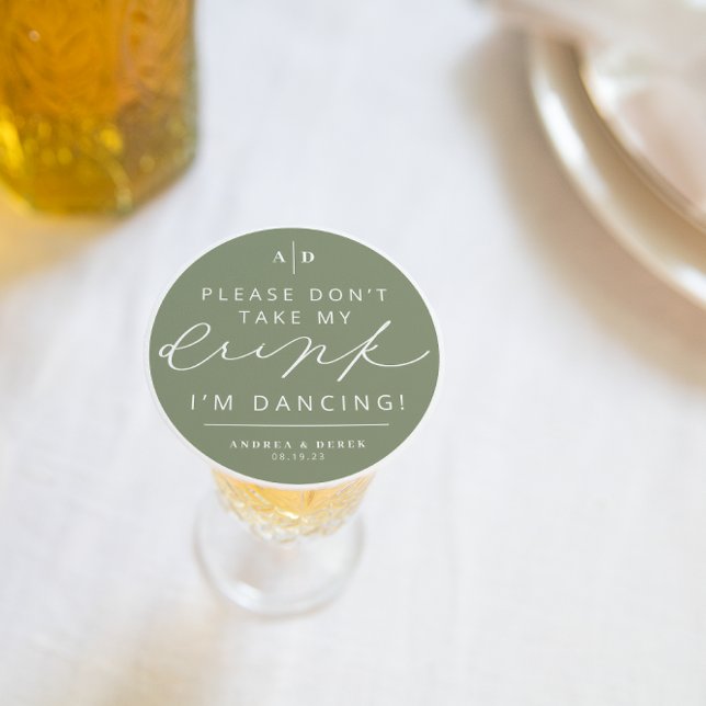 I’m Dancing Wedding Reception Drink Cover Coaster (Creator Uploaded)