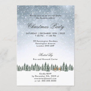 I’m Dreaming of a White Christmas Party Invitation