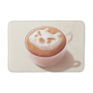 I’m Foaming With Feelings – Coffee Art Bath Mat
