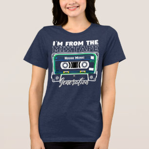 I’m from the Mixtape Generation (House music)  Tri Tri-Blend Shirt