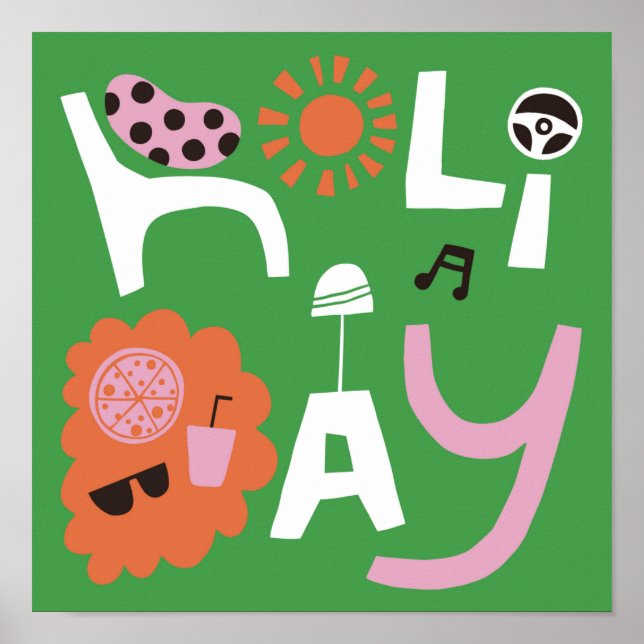 I’M GOING ON HOLIDAY Poster (Front)