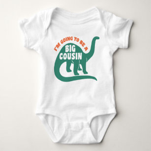 I’m Going To Be A Big Cousin Baby Bodysuit