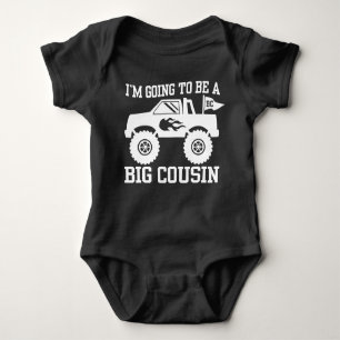 I’m Going To Be A Big Cousin Baby Bodysuit