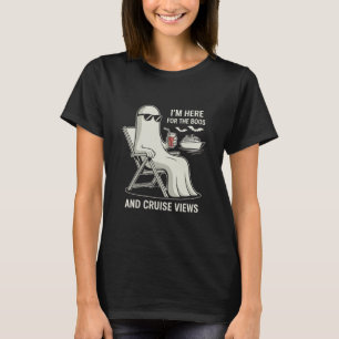 I’m Here For The Boos And Cruise Views Funny Hallo T-Shirt