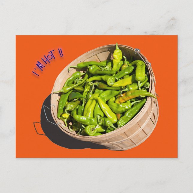 I´m hot !! postcard (Front)