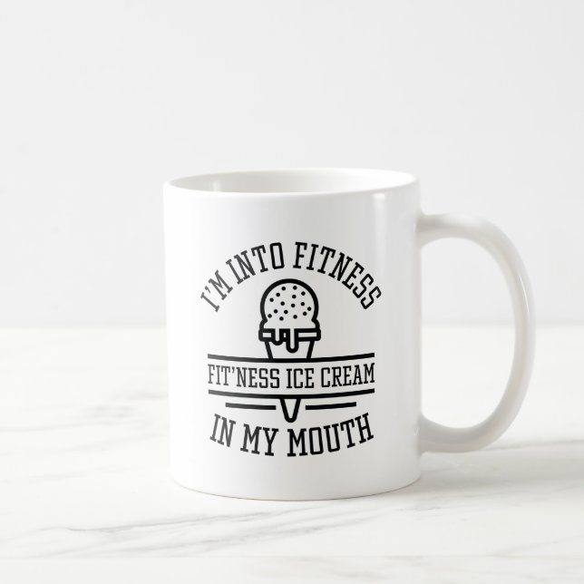 I’m Into Fitness Coffee Mug (Right)