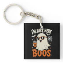 “I’m Just Here for Boos” Ghost Design