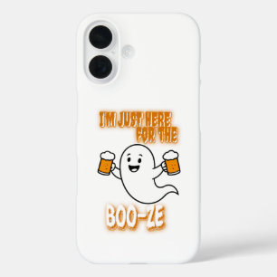 I’m Just Here for the Boo-ze iPhone 16 Case