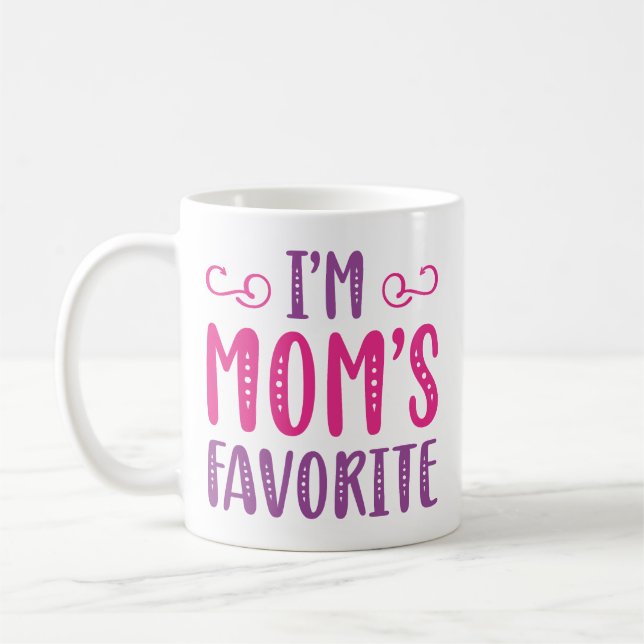 I’m Mum’s Favourite Coffee Mug (Left)