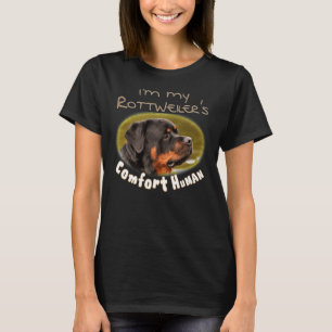 I M My Rottweiler S Comfort Human Fitted Scoop T-Shirt