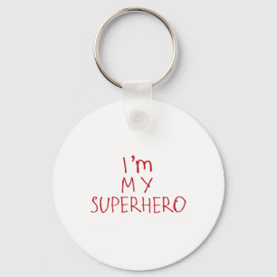 I’m My Superhero Sticker1 Key Ring