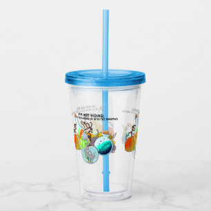 I’m not hiding; I’m blending in funny Acrylic Tumbler