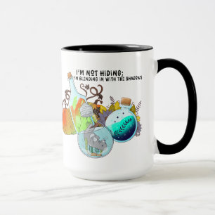 I’m not hiding; I’m blending in funny Mug