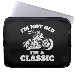I’m Not Old I’m a Classic - Fathers Day - Vintage Laptop Sleeve