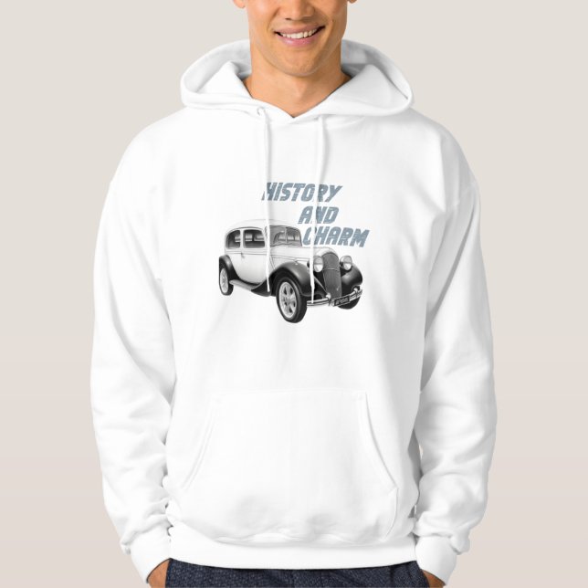 I’M Not Old I’M history and charm Hoodie (Front)