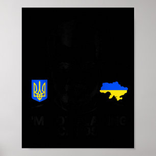 I’m Not Playing Cards Zelensky Trump Support Poster