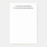I’m not procrastinating, Funny, Witty, Custom