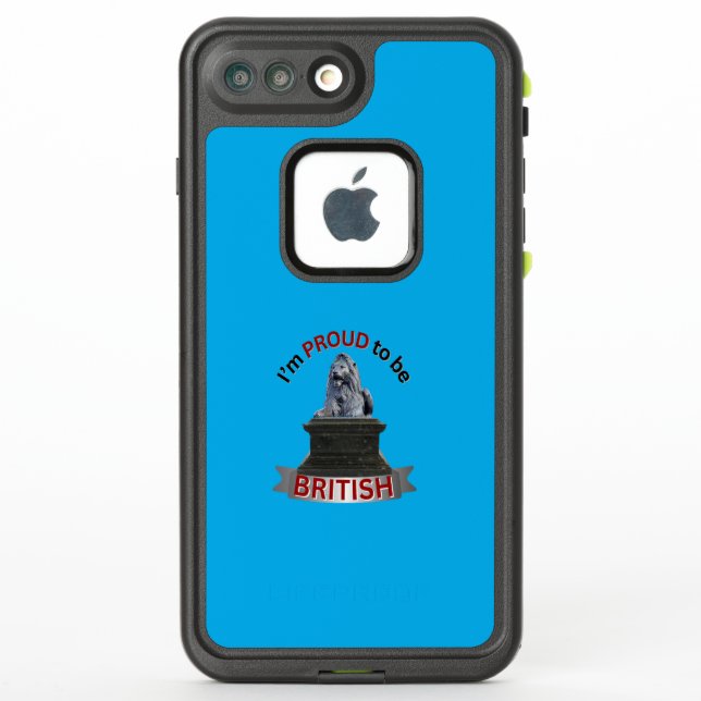 I’m Proud to be British  LifeProof iPhone Case (Back)