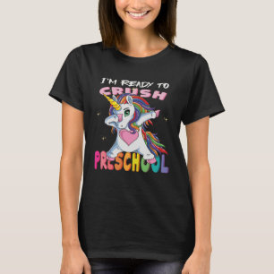 I m Ready To Crush Pre K Baby Unicorn T-Shirt