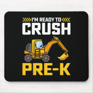 I’m Ready To Crush Pre-k Construction 100th Day Of Mouse Pad