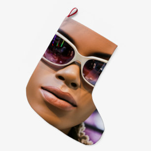 I’m real beautiful large christmas stocking