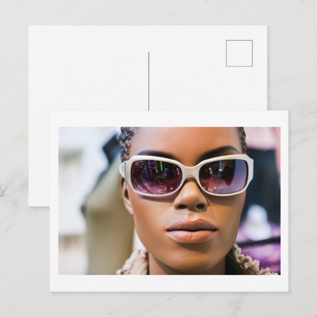 I’m real beautiful postcard (Front/Back)