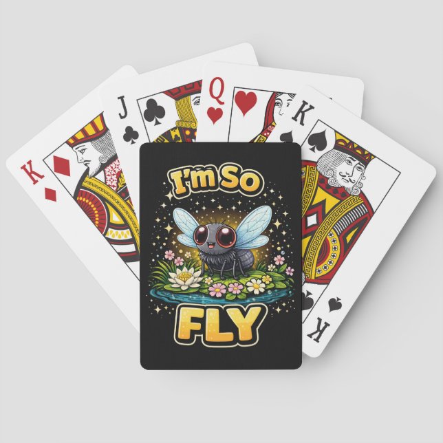 I’m So Fly Playing Cards (Back)