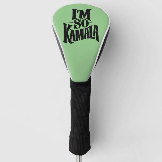 I’m so Kamala Brat Green Meme  Golf Head Cover (Front)