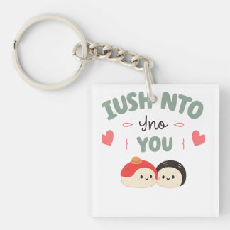 I’m Soy Into You 🍣 | Cute Kawaii Sushi Love Key Ring
