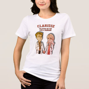I’m stuck on you like a bandage MD DOCTOR Tri-Blend Shirt